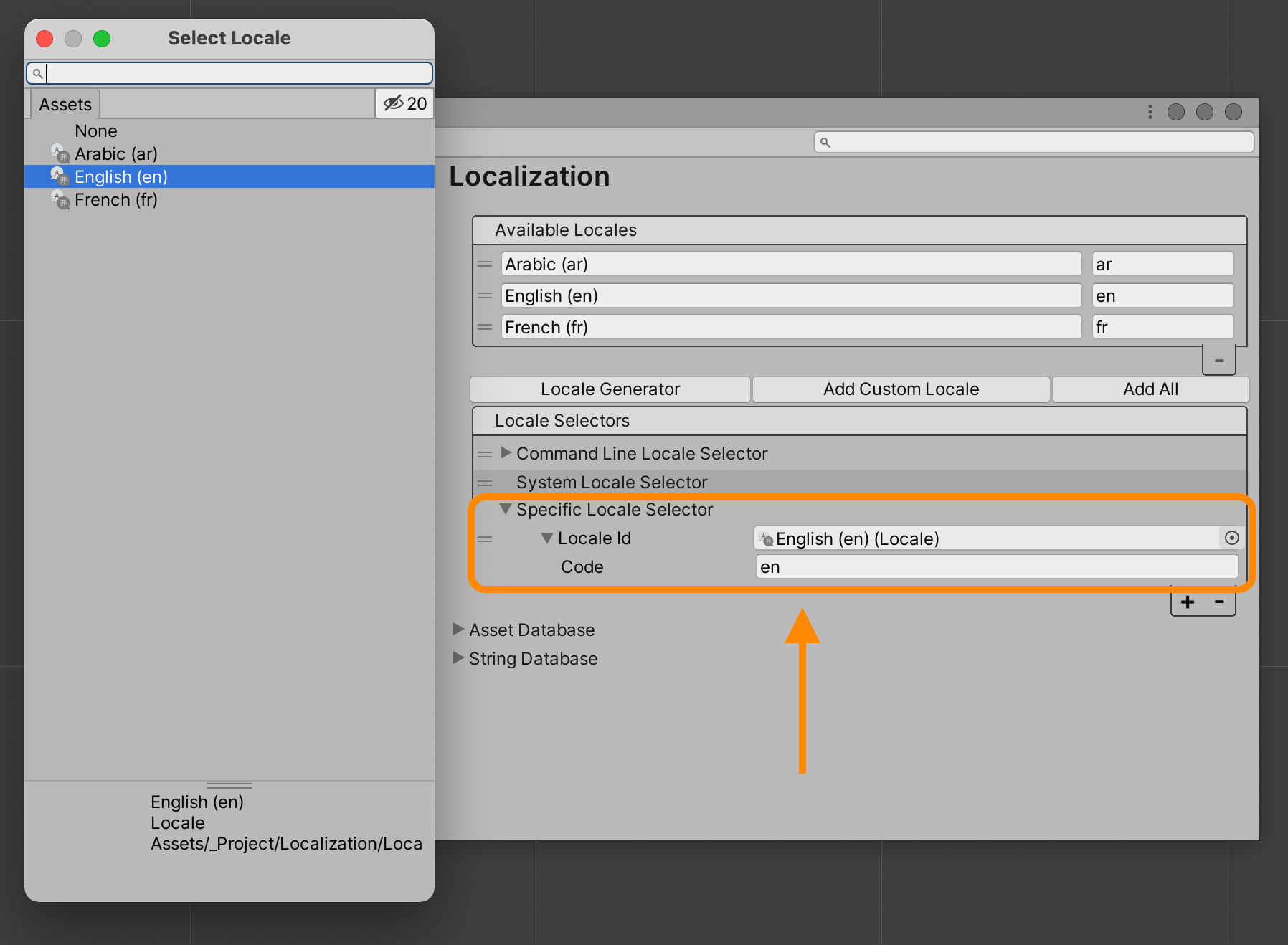 Default Locale Setup | Phrase