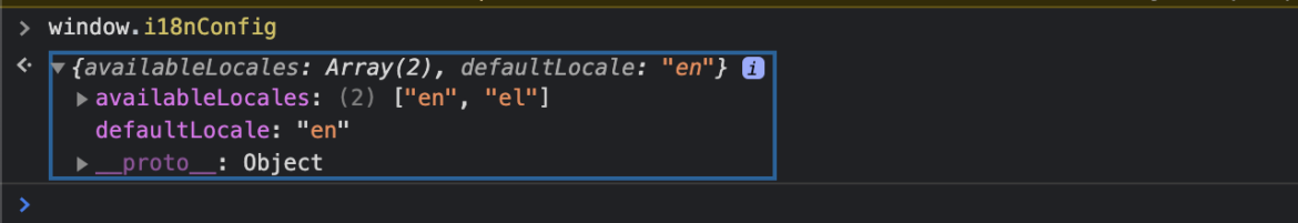 i18nconfig code | Phrase