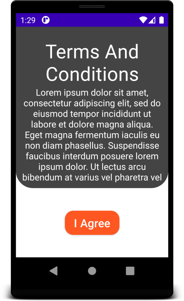 Demo app on small phone | Phrase