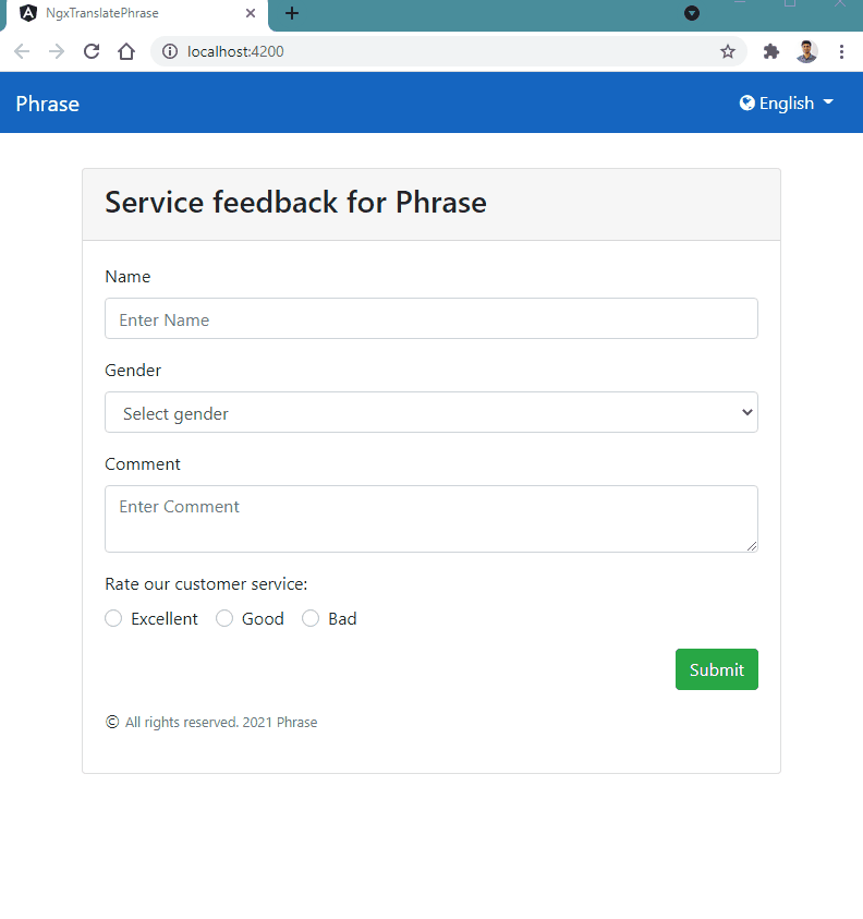 Localizing Angular Apps with ngx-translate
