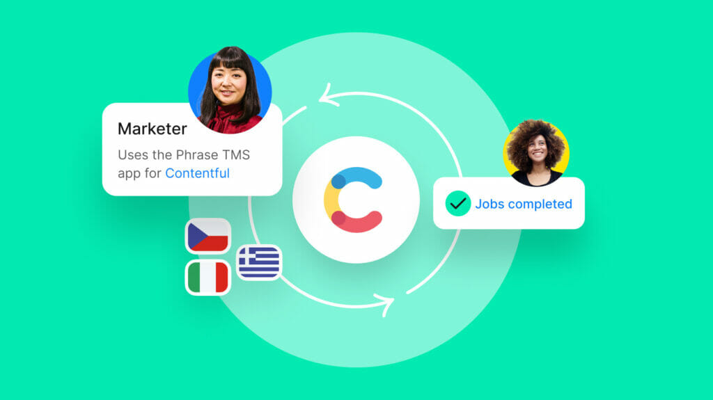Lancement de la cadence de l’application Phrase TMS pour Contentful Mai 2023 | Phrase