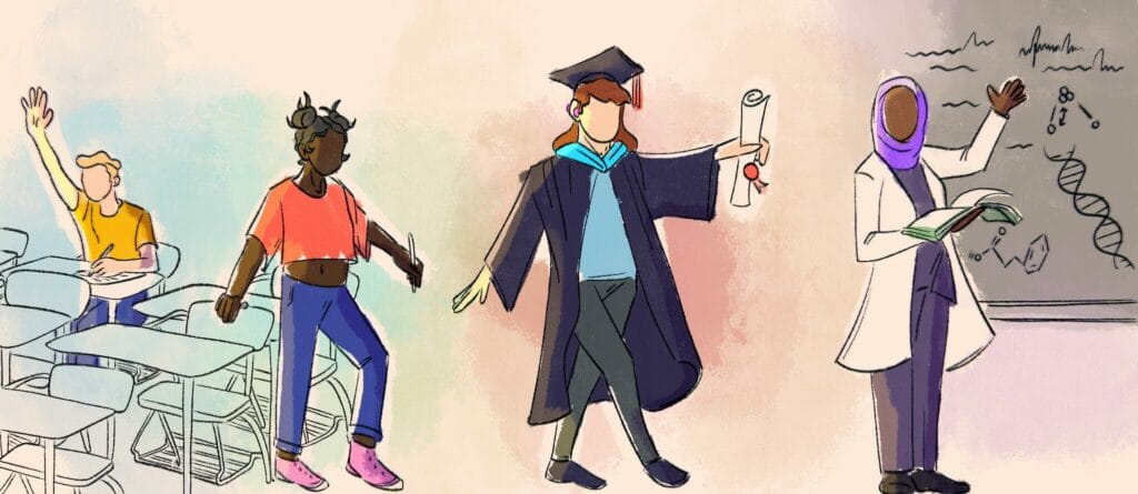 School kids: Nadia Penkofflidbeck