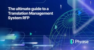 Erstellen eines RFP für ein Übersetzungsmanagementsystem – Vorlage Eine kostenlose Vorlage herunterladen, die dabei hilft, ein perfektes RFP für ein Übersetzungsmanagementsystem zu erstellen.
